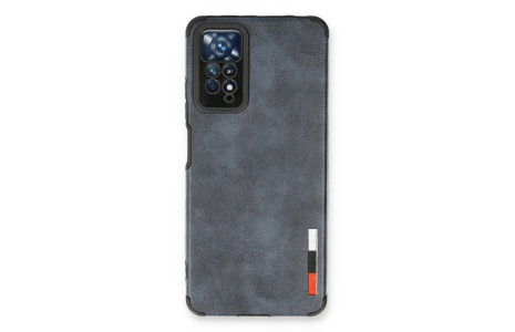 Newface Xiaomi Redmi Note 12 Pro 4G Kılıf Loop Deri Silikon - Lacivert
