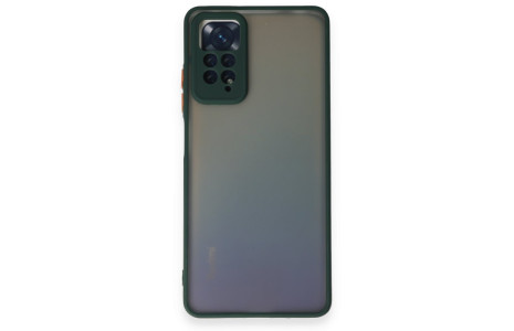 Newface Xiaomi Redmi Note 12 Pro 4G Kılıf Montreal Silikon Kapak - Yeşil