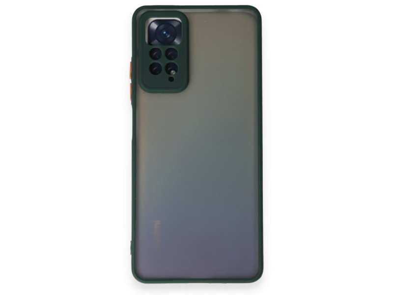 Newface Xiaomi Redmi Note 12 Pro 4G Kılıf Montreal Silikon Kapak - Yeşil