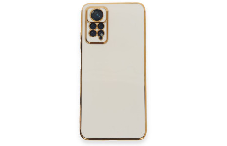 Newface Xiaomi Redmi Note 12 Pro 4G Kılıf Volet Silikon - Beyaz