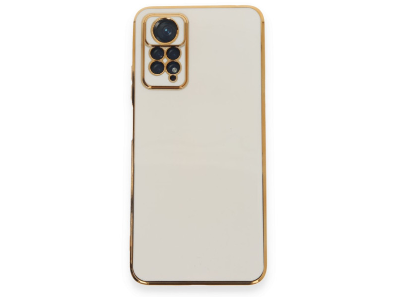 Newface Xiaomi Redmi Note 12 Pro 4G Kılıf Volet Silikon - Beyaz