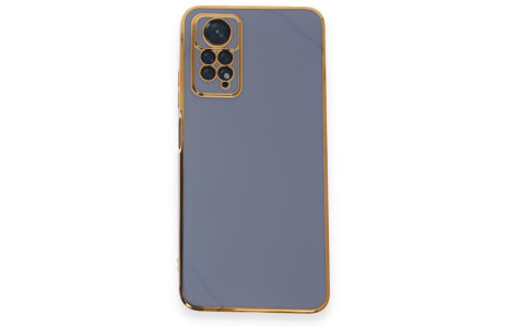 Newface Xiaomi Redmi Note 12 Pro 4G Kılıf Volet Silikon - Mavi