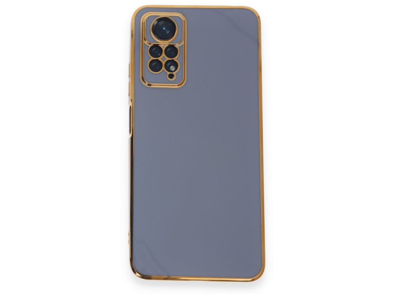 Newface Xiaomi Redmi Note 12 Pro 4G Kılıf Volet Silikon - Mavi