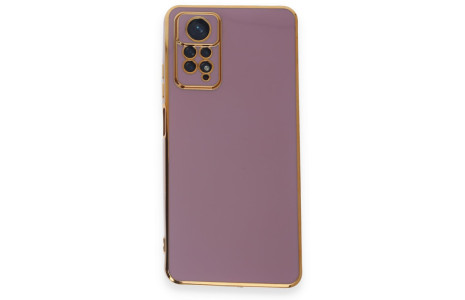 Newface Xiaomi Redmi Note 12 Pro 4G Kılıf Volet Silikon - Mor