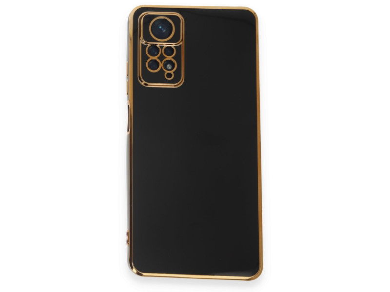 Newface Xiaomi Redmi Note 12 Pro 4G Kılıf Volet Silikon - Siyah