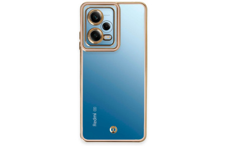 Newface Xiaomi Redmi Note 12 Pro 5G Kılıf Liva Lens Silikon - Pudra