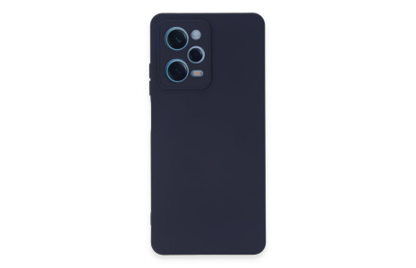 Newface Xiaomi Redmi Note 12 Pro 5G Kılıf Nano içi Kadife Silikon - Lacivert