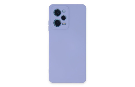 Newface Xiaomi Redmi Note 12 Pro 5G Kılıf Nano içi Kadife Silikon - Lila