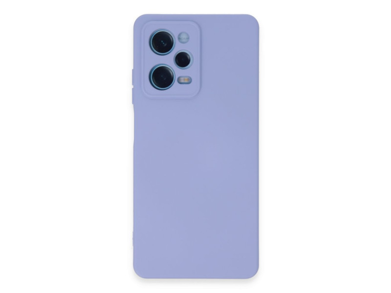 Newface Xiaomi Redmi Note 12 Pro 5G Kılıf Nano içi Kadife Silikon - Lila