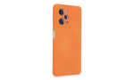 Newface Xiaomi Redmi Note 12 Pro 5G Kılıf Nano içi Kadife Silikon - Turuncu
