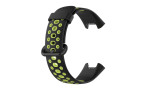 Newface Xiaomi Redmi Watch 2 Lite Spor Delikli Kordon - Siyah-Yeşil