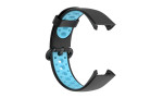 Newface Xiaomi Redmi Watch 2 Spor Delikli Kordon - Siyah-Mavi