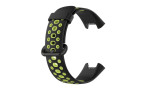 Newface Xiaomi Redmi Watch 2 Spor Delikli Kordon - Siyah-Yeşil