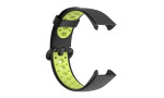 Newface Xiaomi Redmi Watch 2 Spor Delikli Kordon - Siyah-Yeşil