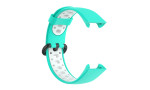 Newface Xiaomi Redmi Watch 2 Spor Delikli Kordon - Turkuaz-Beyaz