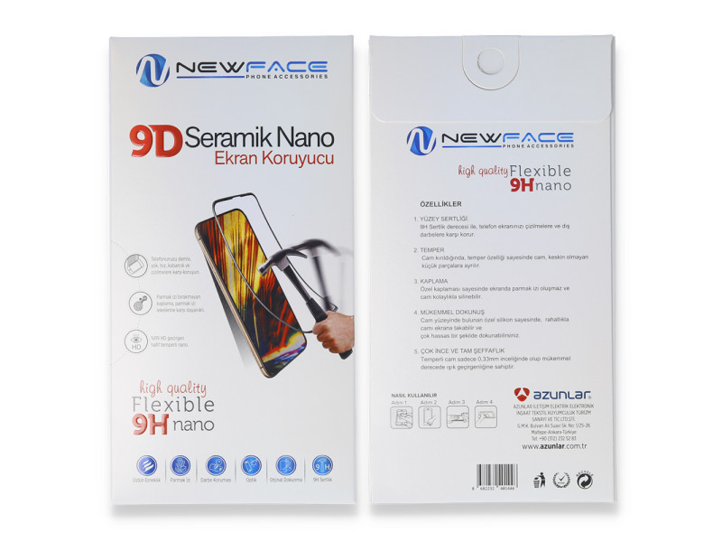 Newface Xiaomi Redmi Note 12 4G Seramik Nano Ekran Koruyucu