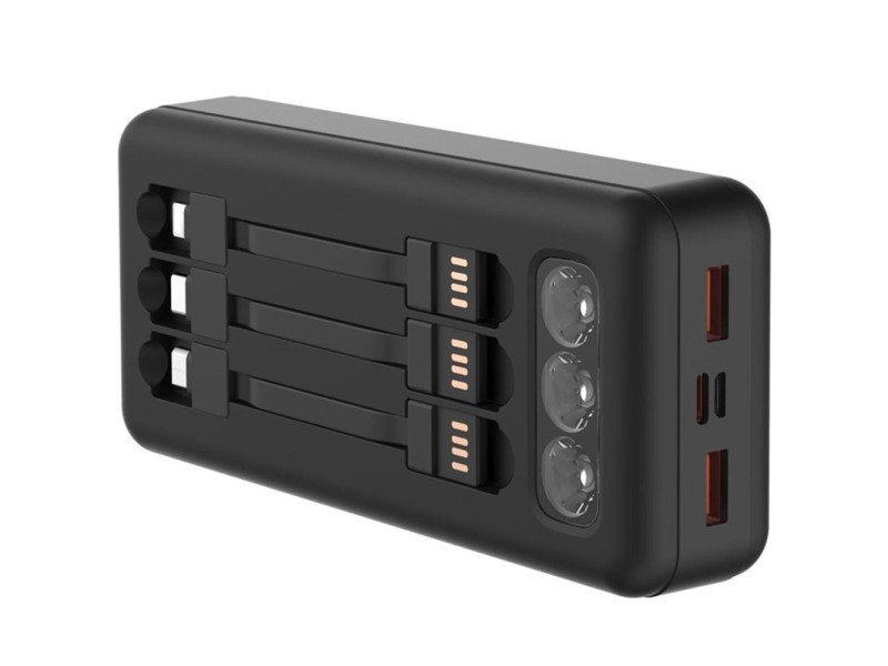 Yosonda A72 20.000 mAh Powerbank - Siyah