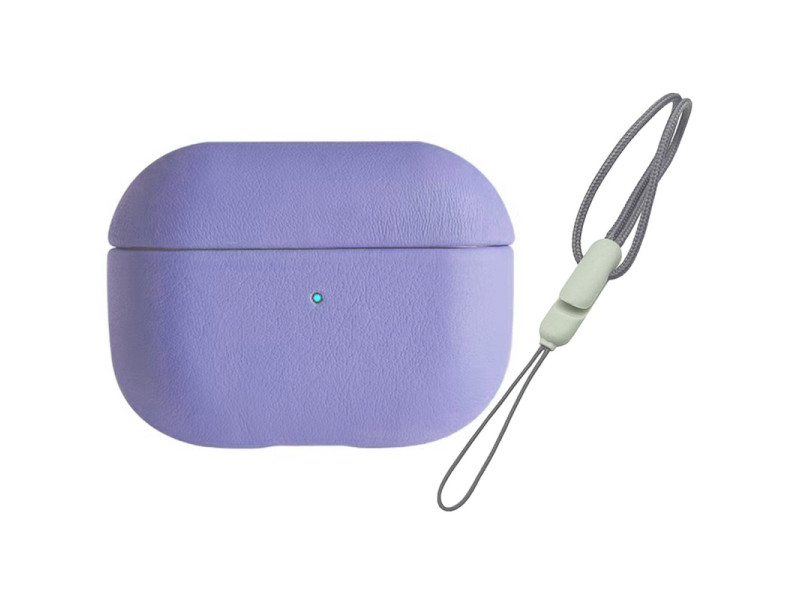 Newface Airpods 3 (3.nesil) 405 Deri Kılıf - Lila