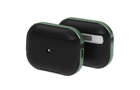 Movenchy Airpods 3 (3.nesil) MO-A8 Armor Kılıf - Koyu Yeşil