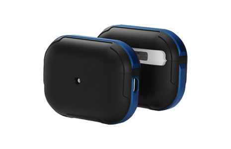 Movenchy Airpods 3 (3.nesil) MO-A8 Armor Kılıf - Lacivert