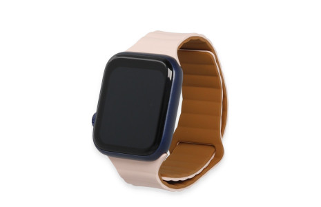Newface Apple Watch 40mm KR411 Tailored Strap Kordon - Pudra