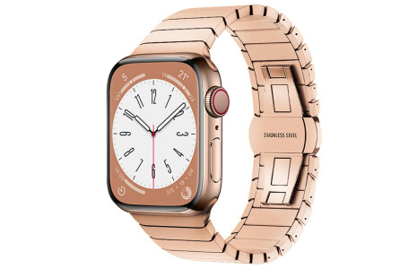 Newface Apple Watch 40mm KR413 Fine Steel Kordon - Rose