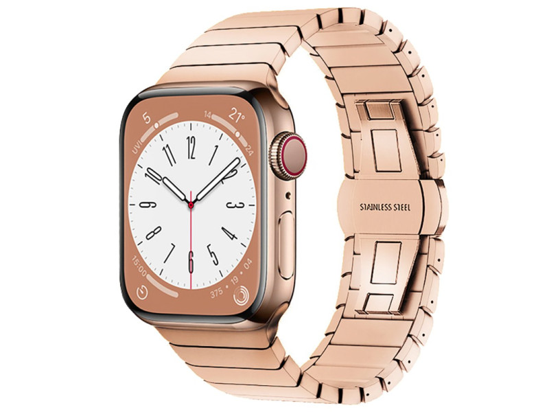 Newface Apple Watch 40mm KR413 Fine Steel Kordon - Rose