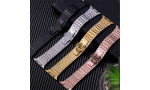 Newface Apple Watch 40mm KR413 Fine Steel Kordon - Siyah