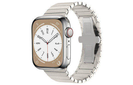 Newface Apple Watch 40mm KR413 Fine Steel Kordon - Yıldız Işığı