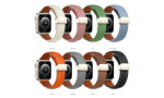 Newface Apple Watch 40mm KR414 Daks Deri Kordon - Pembe