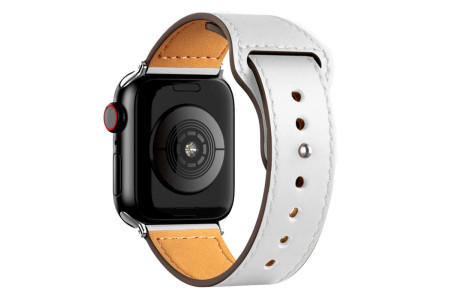 Newface Apple Watch 40mm KR415 Luaz Deri Kordon - Beyaz