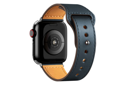 Newface Apple Watch 40mm KR415 Luaz Deri Kordon - Lacivert