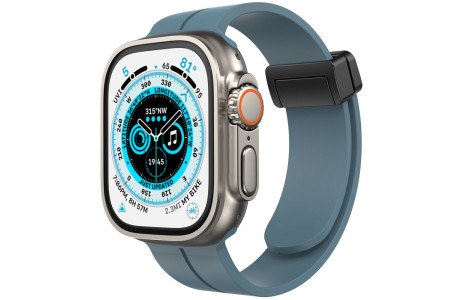 Newface Apple Watch 41mm KR412 Elegance Stylısh Kordon - Mavi