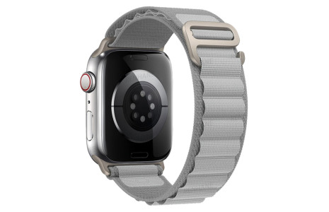 Newface Apple Watch 45mm Mountain Kordon - Gri