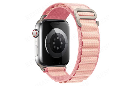 Newface Apple Watch 45mm Mountain Kordon - Pembe