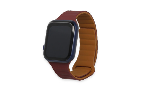 Newface Apple Watch Ultra 49mm KR411 Tailored Strap Kordon - Derin Mor