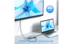 Newface Dönüştürücü 10in1 Hub SW10V - Gri