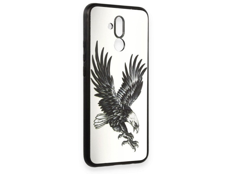 Newface Huawei Mate 20 Lite Kılıf Mirror Desenli Kapak - Mirror - 1
