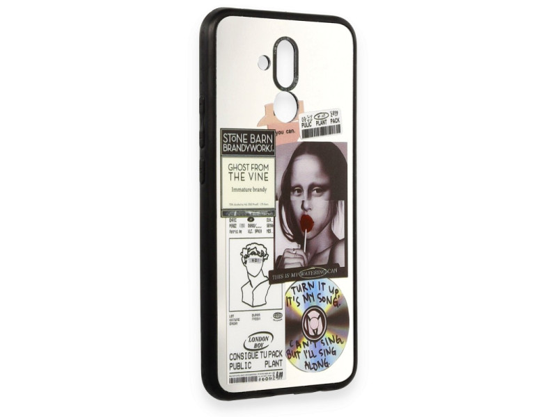 Newface Huawei Mate 20 Lite Kılıf Mirror Desenli Kapak - Mirror - 2