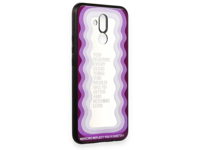 Newface Huawei Mate 20 Lite Kılıf Mirror Desenli Kapak - Mirror - 5