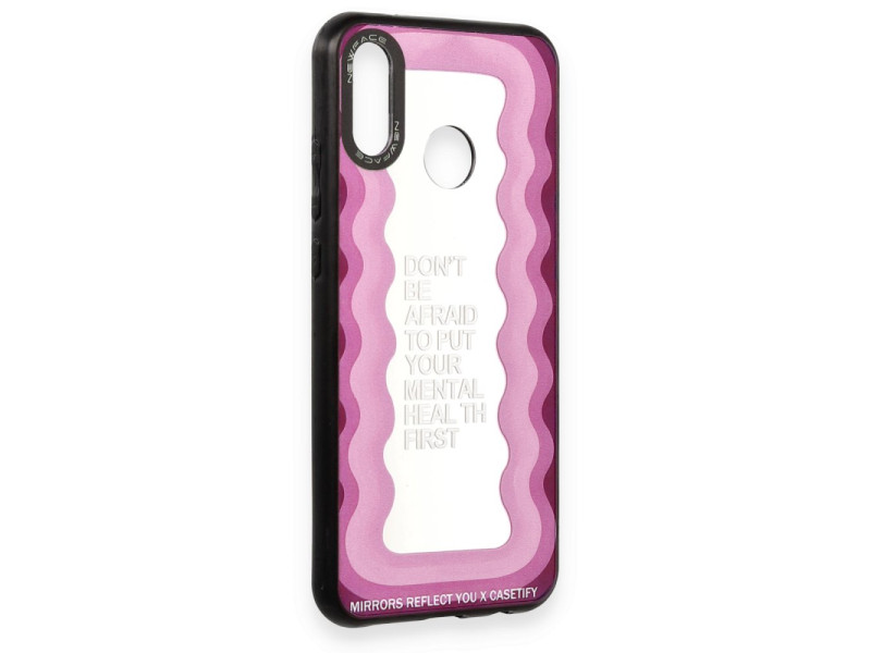 Newface Huawei P20 Lite Kılıf Mirror Desenli Kapak - Mirror - 11