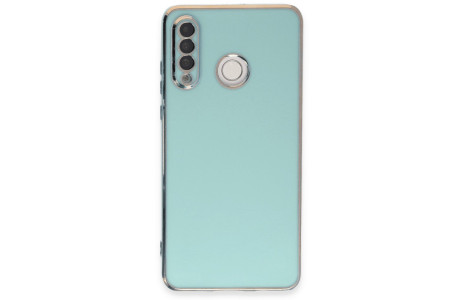 Newface Huawei P30 Lite Kılıf Volet Silikon - Açık Yeşil