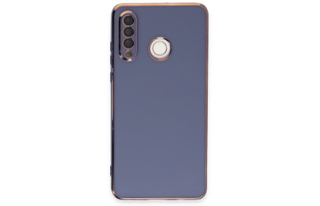 Newface Huawei P30 Lite Kılıf Volet Silikon - Mavi