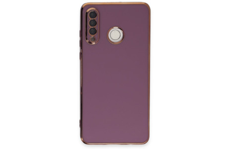Newface Huawei P30 Lite Kılıf Volet Silikon - Mor