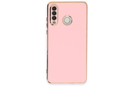 Newface Huawei P30 Lite Kılıf Volet Silikon - Pembe