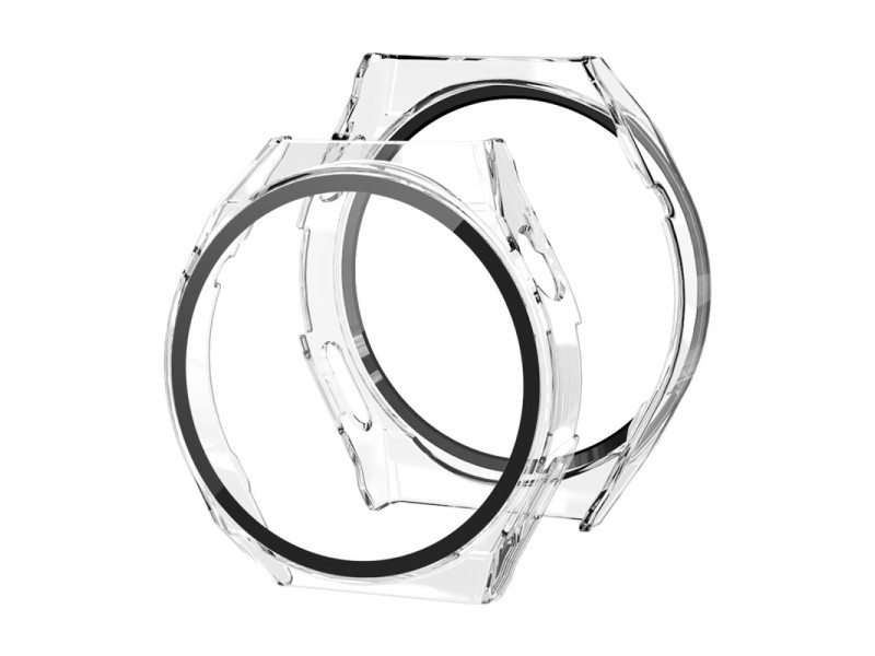 Newface Huawei Watch GT3 Pro 46mm Dota Camlı Kasa Ekran Koruyucu - Şeffaf