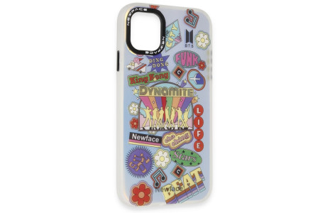 Newface iPhone 11 Kılıf Estoril Desenli Kapak - Estoril - 14