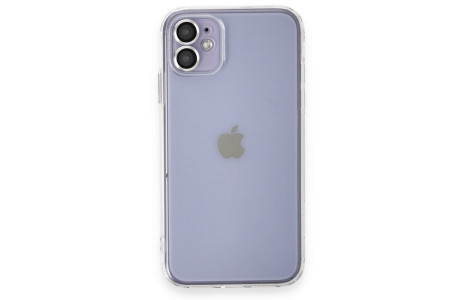 Newface iPhone 11 Kılıf Luko Lens Silikon - Gümüş