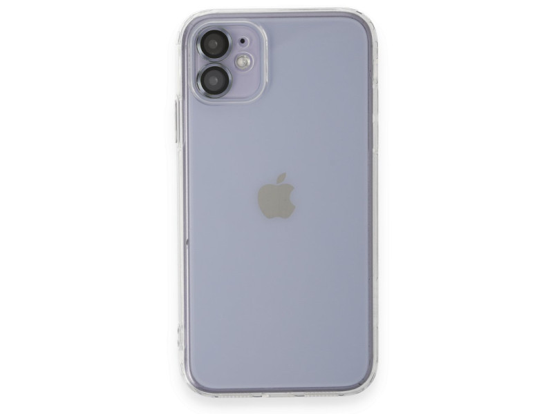Newface iPhone 11 Kılıf Luko Lens Silikon - Sierra Blue