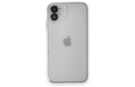 Newface iPhone 11 Kılıf Luko Lens Silikon - Siyah